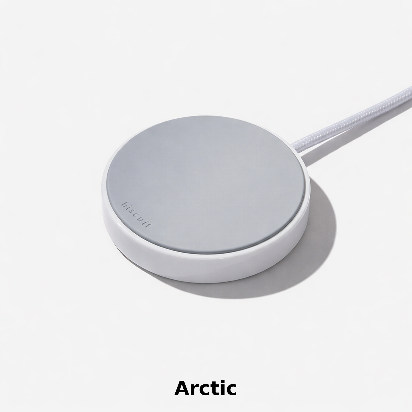 Biscuit Wireless Charger Artic White
