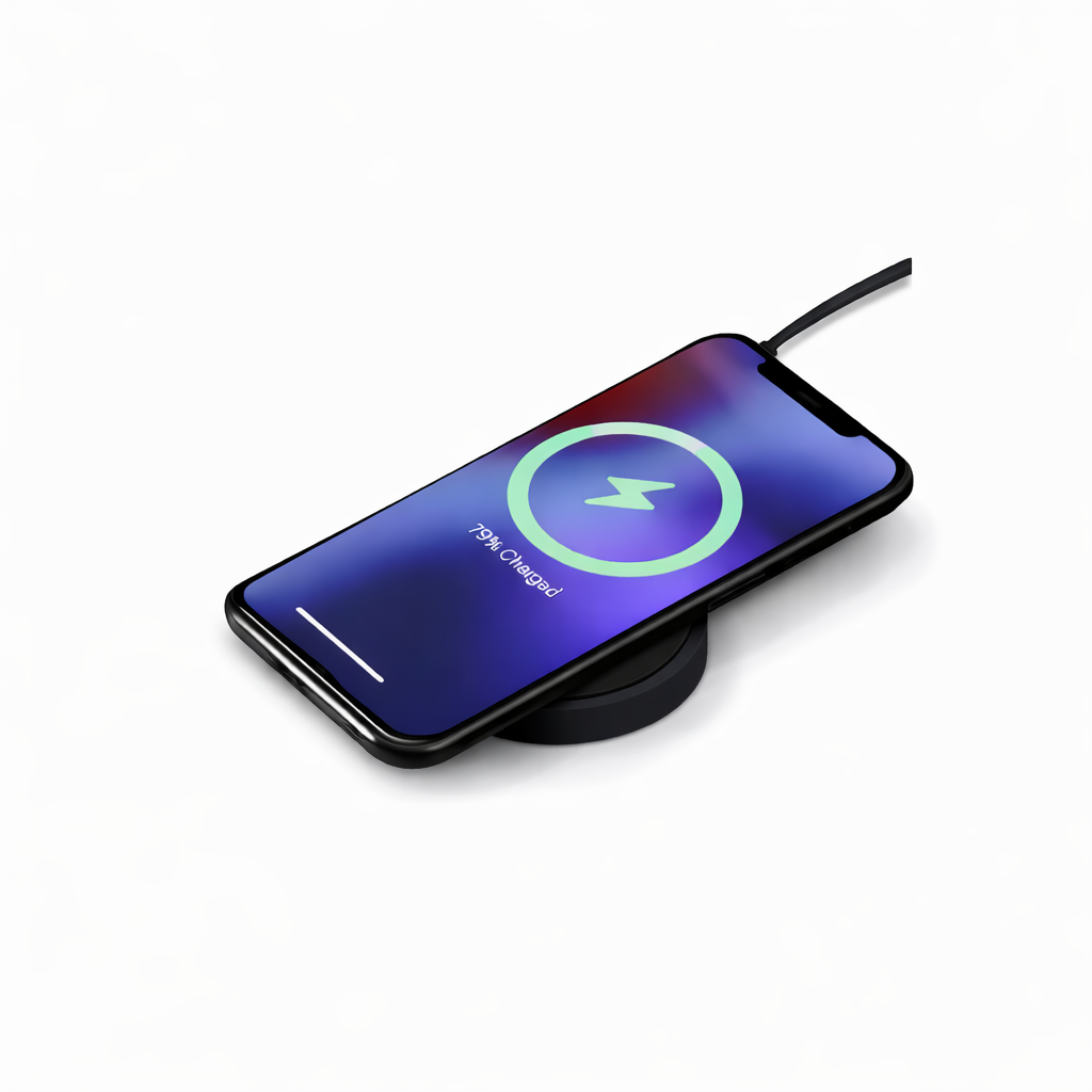 Biscuit Wireless Charger Graphite Black