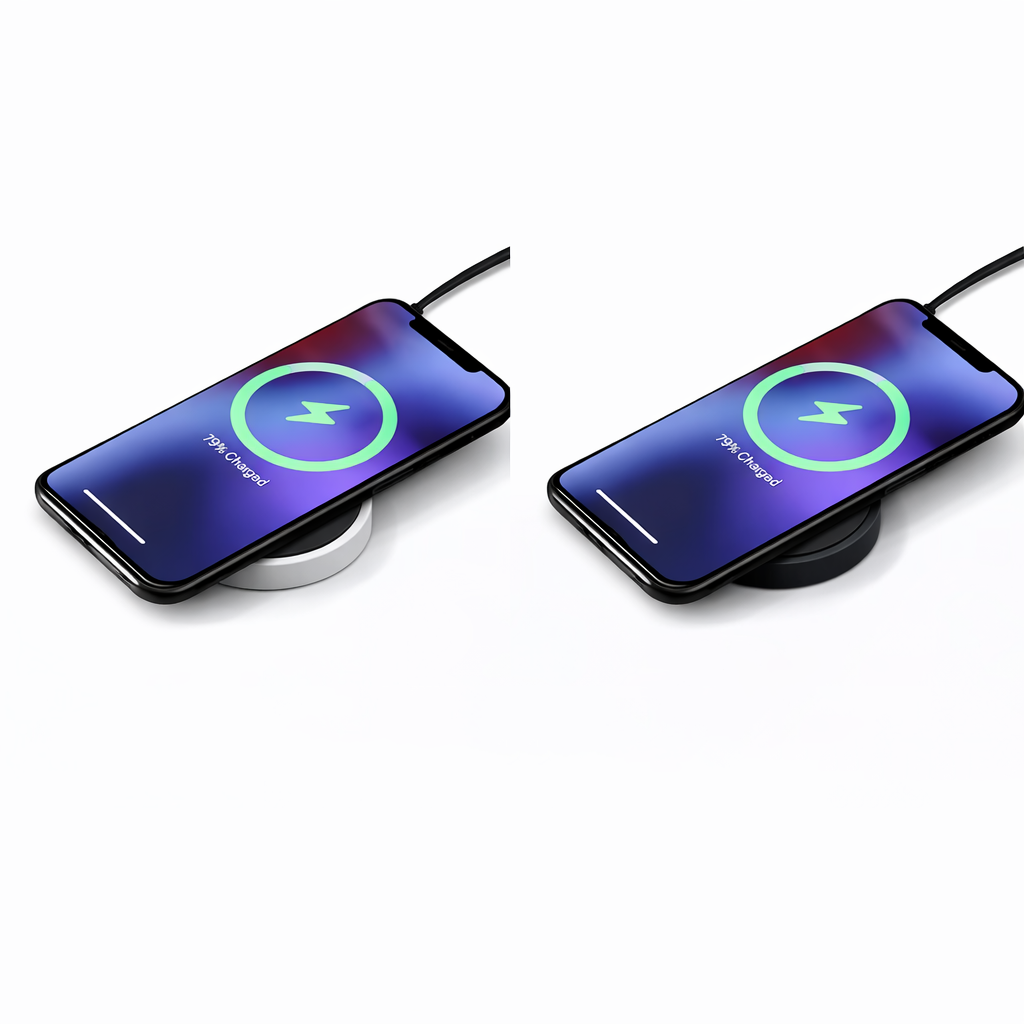 Biscuit Wireless Charger Graphite Black